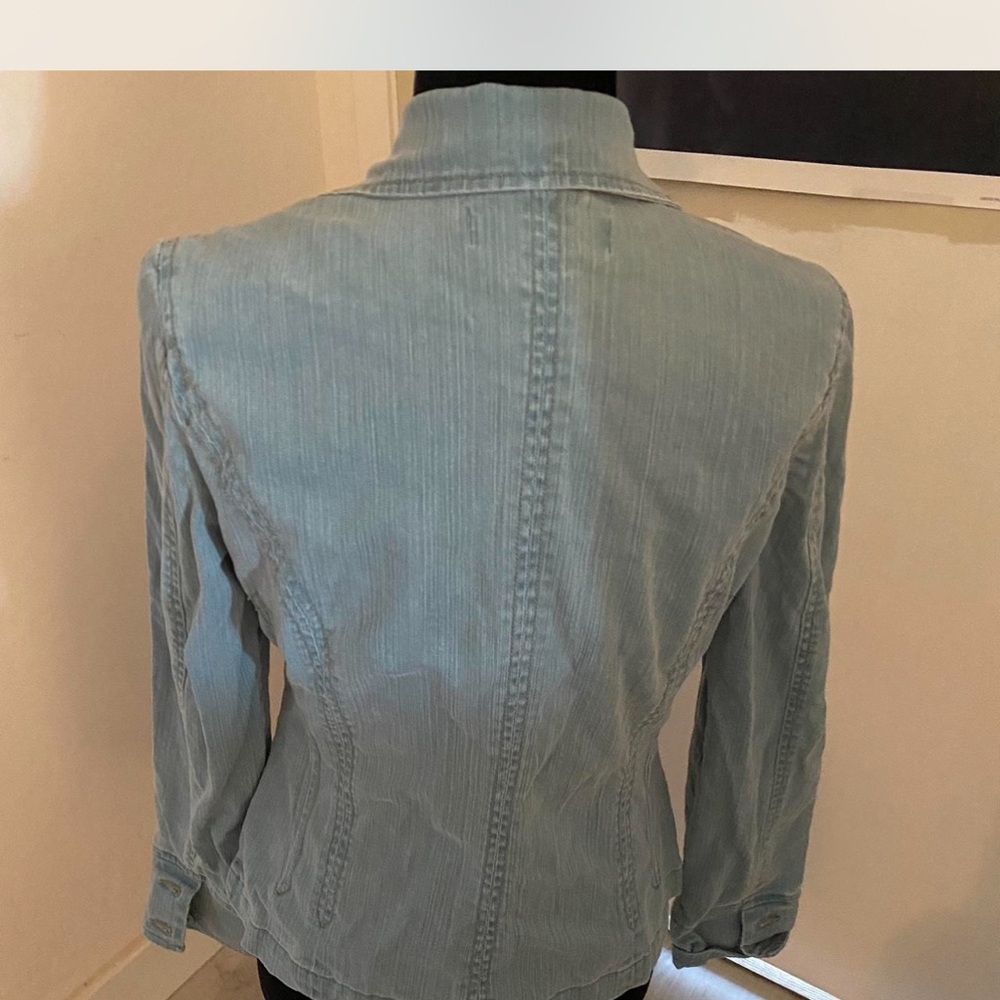 Bandolino Light Blue Women's Blazer - Picture 2 of 3